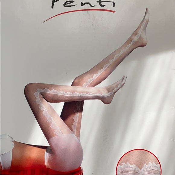 Fashion tights with lace design - Picture 5 of 5